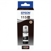 Чернила EPSON 115 (C13T07D14A) для СНПЧ L8160/L8180, черные фото, объем 70 мл, ОРИГИНАЛЬНЫЕ