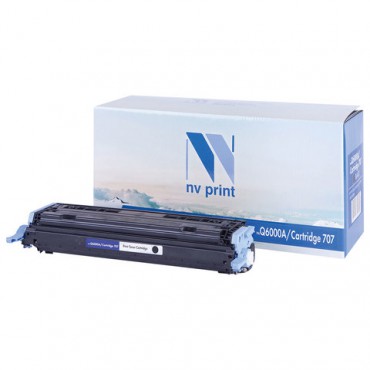 Картридж лазерный NV PRINT (NV-Q6000A) для HP ColorLaserJet CM1015/2600, черный, ресурс 2500 стр.