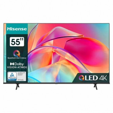 Телевизор HISENSE 55E7KQ, 55" (139 см), 3840x2160, 4K, 16:9, SmartTV, Wi-Fi, черный